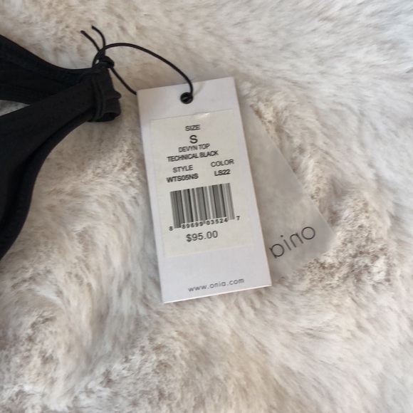 Onia Bikini Size Small NWT Black / Blue - Picture 8 of 8